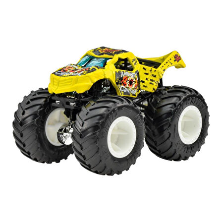Hot Wheels Monster Trucks 1:64 Güçlü İkili Arabalar TOTALED - CRATE DANGER FYJ64-HWN57