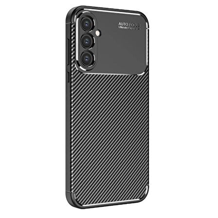 Gpack Samsung Galaxy S24 Plus Kılıf Negro Karbon Kamera Korumalı Silikon Lüx