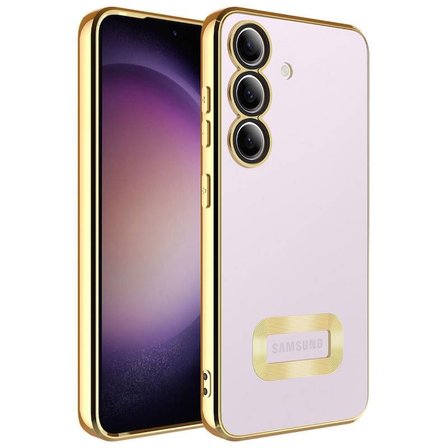 Gpack Samsung Galaxy S24 Kılıf Logo Gösteren Kamera Korumalı Silikon