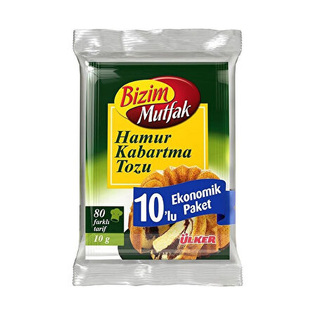 Bizim Mutfak Hamur Kabartma Tozu 10 lu x 12 Adet