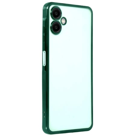 Samsung Galaxy A07 4G Razer Lensli Silikon - Yeşil