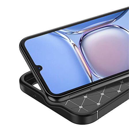 Gpack Samsung Galaxy A05S Kılıf Negro Karbon Kamera Korumalı Silikon Lüx