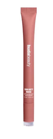 Huda Beauty Liquid Matte Mousse - Kadifemsi Bitişli Likit Ruj - Rosy Nude