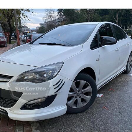 Opel Astra J 2009-2020 Batman Yarasa Ayna Kapağı Piano Black ABS Plastik