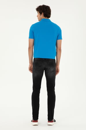 U.s. Polo Assn. Jeans Siyah %100 Pamuk 1824290