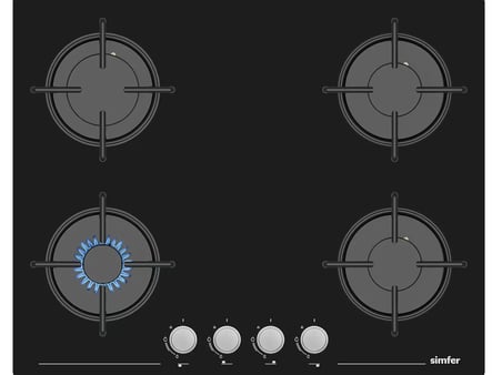 Simfer 0+10 Fonksiyon Steam Master Siyah 3'lü Ankastre Set (8244 Fırın + 3653 Ocak + 8678 Davlumbaz)