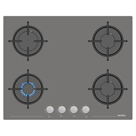 Simfer 11 Fonksiyon Steam Master Gri 3'lü Ankastre Set (8246 Fırın - 3656 Ocak - 8740 Davlumbaz)