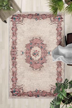 Kaymaz Taban Yıkanabilir Halı – Mutfak, Salon, Yatak Odası için Modern Dijital Baskı Halı (SLNHALI31