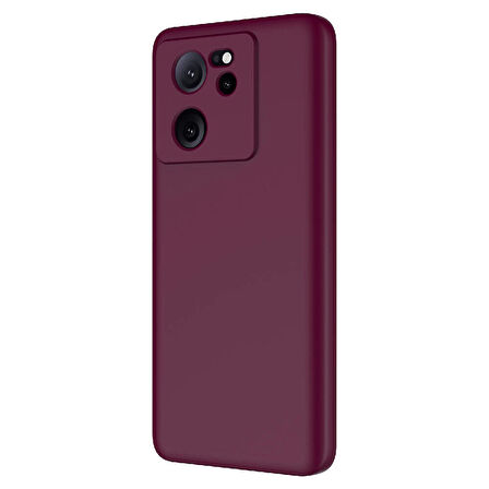 Gpack Xiaomi Mi 13T 13T Pro Kılıf Mara Lansman Silikon Mat Soft Kamera Korumalı