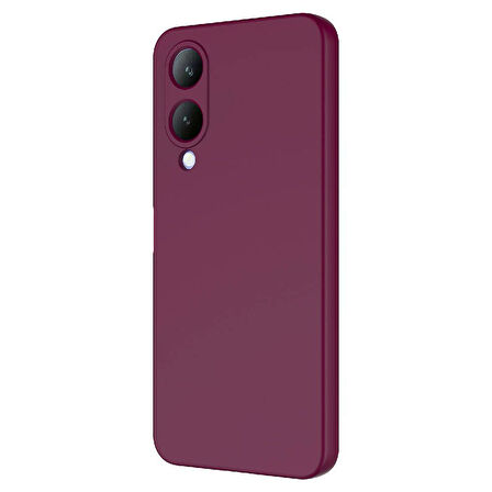 Gpack Vivo Y17S Kılıf Mara Lansman Silikon Mat Soft Kamera Korumalı