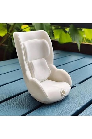 Mini Araba Koltuğu Aksesuarı Labubu Peluş Oyuncaklar İçin Dekoratif Oto Koltuğu (Oyuncak Hariçtir)