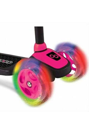 Cool Wheels Işıklı 3 Tekerlekli Yükseklik Ayarlı Twist Çocuk Scooter (+3 Yaş)