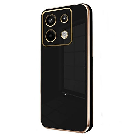 Gpack Xiaomi Redmi Note 13 Pro 5G Kılıf Bark Parlak Silikon Renkli Kamera Korumalı