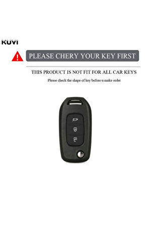 Renault Kadjar Captur Megane Sandero Logan Clio Anahtar Kılıfı Gold Beyaz