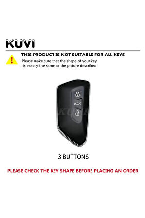 Seat Tarraco Anahtar Kılıfı Gold Siyah Renk