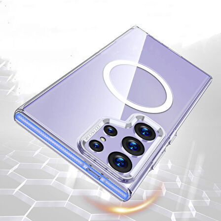 Gpack Samsung Galaxy S24 Ultra Kılıf Wlons Magsafe Şarj Özellikli Efsane Kapak