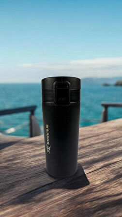 STARMUG Sızdırmaz Kapaklı Paslanmaz Çelik Termos Bardak 380 ml