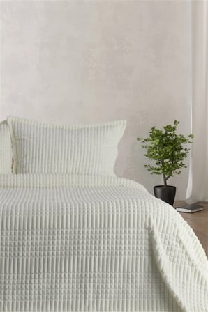 Merinos Modern Line 3 Parça  Battaniye Seti