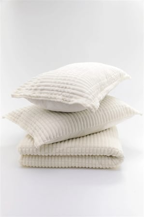 Merinos Modern Line 3 Parça  Battaniye Seti