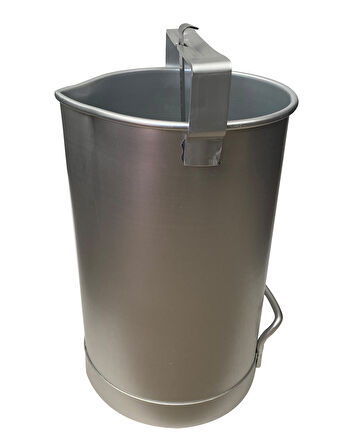 20 Litre Süt Ölçer Kovası Aluminyum (Ölçek)