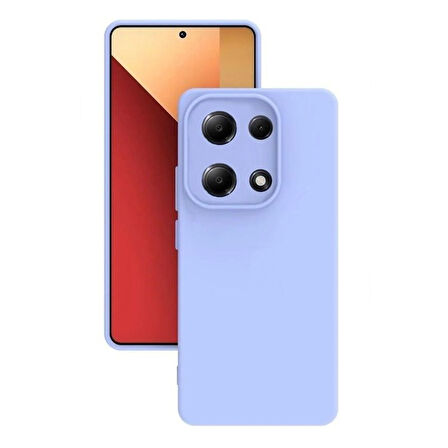 Gpack Xiaomi Redmi Note 13 Kılıf Biye Kamera Korumalı Mat Silikon