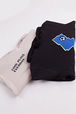 Erkek Çocuk 2'li Paket Basic Sweatshirt
