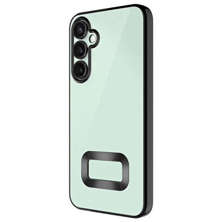 Gpack Samsung Galaxy A35 Kılıf Logo Gösteren Kamera Korumalı Silikon