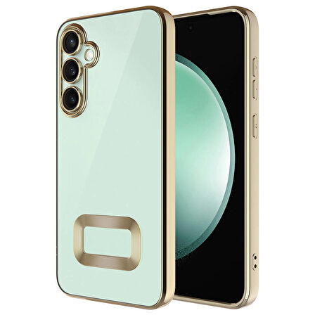 Gpack Samsung Galaxy A35 Kılıf Logo Gösteren Kamera Korumalı Silikon