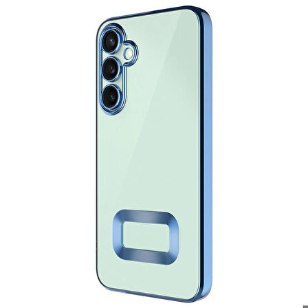 Gpack Samsung Galaxy A35 Kılıf Logo Gösteren Kamera Korumalı Silikon