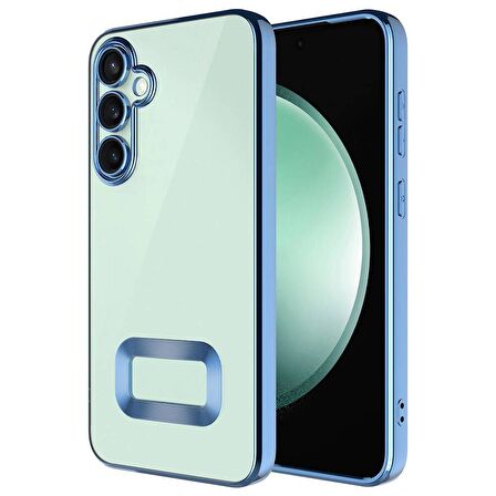 Gpack Samsung Galaxy A35 Kılıf Logo Gösteren Kamera Korumalı Silikon