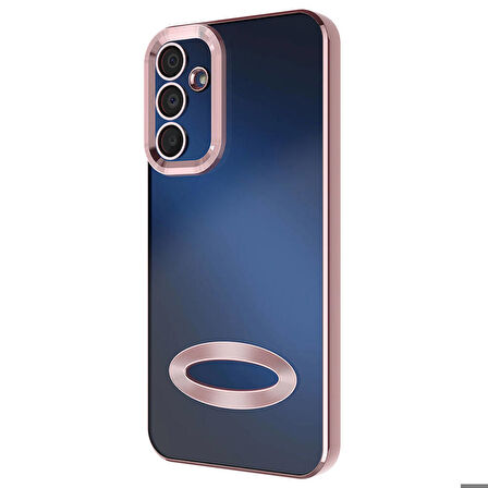 Gpack Samsung Galaxy A15 Kılıf Logo Gösteren Kamera Korumalı Silikon