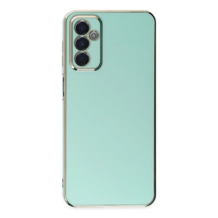Samsung Galaxy A04S Kılıf Volet Silikon - Açık Yeşil