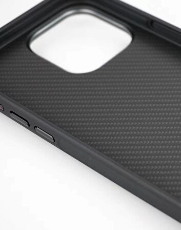 Gpack Apple iPhone 14 Kılıf Karbon Fiber Dizayn Magsafeli Troy Kapak