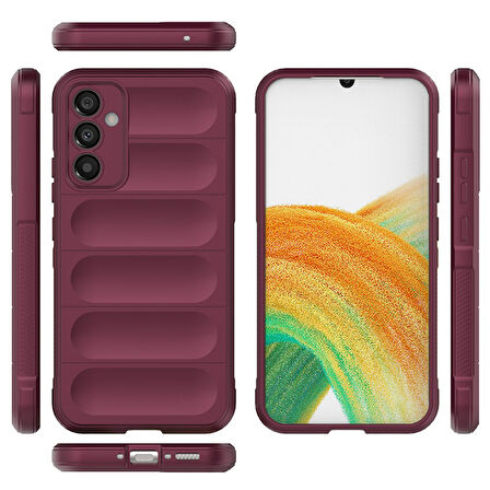 Gpack Samsung Galaxy M34 Kılıf Optimum Mat Kamera Korumalı Silikon
