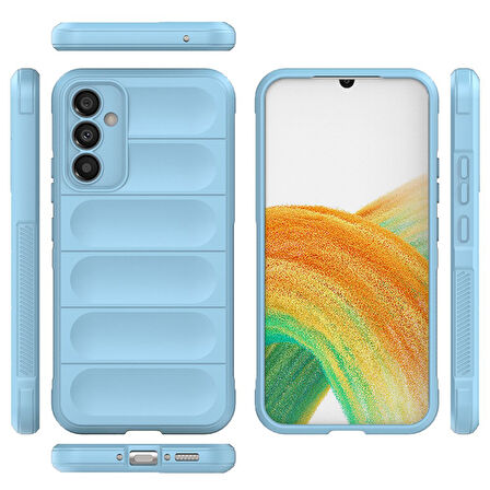 Gpack Samsung Galaxy M34 Kılıf Optimum Mat Kamera Korumalı Silikon