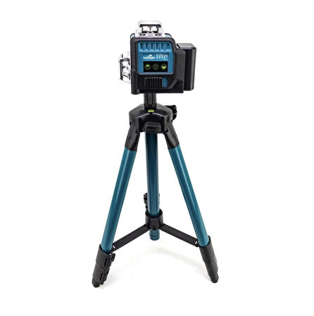 12 ÇİZGİLİ LAZER TERAZİ GÖNYE 360 DERECE 