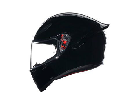 Agv K1 S Mono Black Kapalı Kask SİYAH