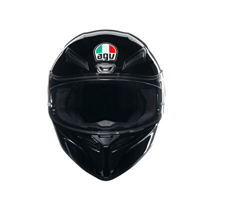 Agv K1 S Mono Black Kapalı Kask SİYAH