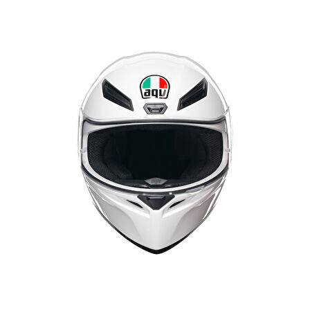 Agv K1 S Mono White Kapalı Kask