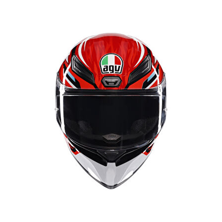 Agv K1 S Lion Black Red White Configuration Kapalı Kask