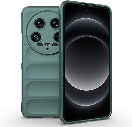 Gpack Xiaomi Mi 14 Ultra Kılıf Etnik Optimum Mat Kamera Korumalı Silikon