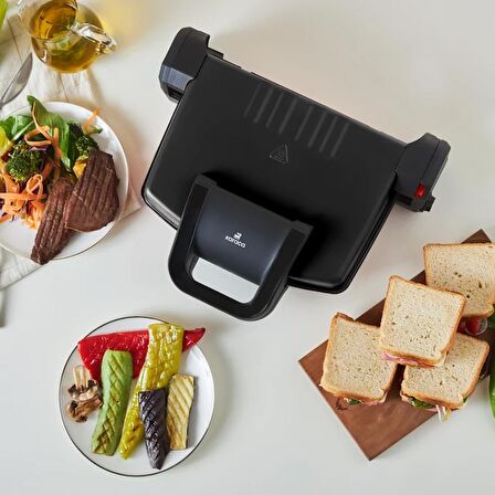 Karaca Future Essential Tost Makinesi Matte Black 1800 W