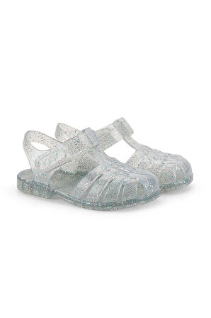 Igor Clasica Cristal Kız Çocuk Şeffaf Simli Sandalet S10329-386