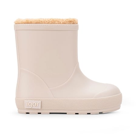 Igor Yogi Borreguito Çocuk Kürklü Yağmur Çizmesi - Bej W10306-004