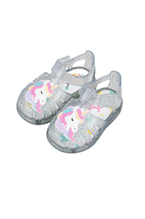 Igor Tobby Unicornio Kız Çocuk Şeffaf Sandalet S10341-386