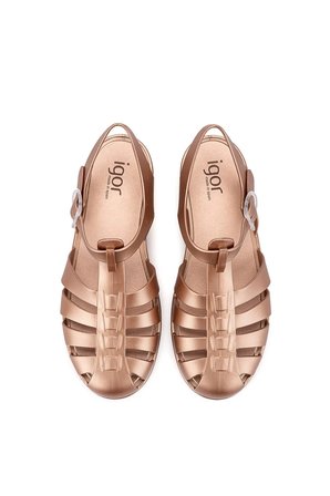 Igor Biarritz Mate Metal Kadın Sandalet - Mat Bronz S10346-099
