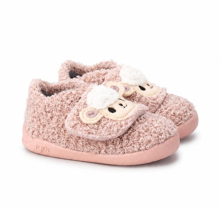 Igor Homie Oveja Kız Çocuk Koyun Desenli Panduf - Soft Pembe W10348-197