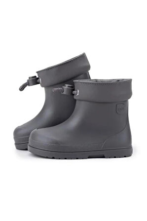 Igor Mendi Borreguito Çocuk İçi Kürklü Yağmur Çizmesi - Antrasit CC335-017