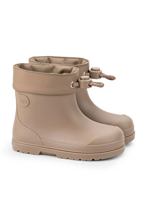 Igor Mendi Borreguito Çocuk İçi Kürklü Yağmur Çizmesi - Açık Kahve CC335-256