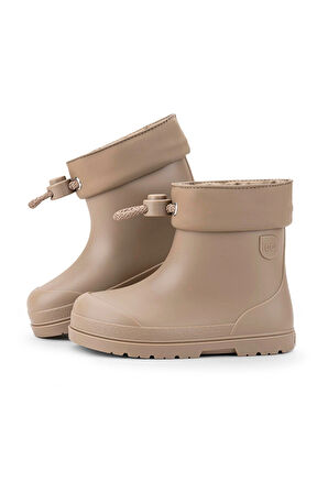 Igor Mendi Borreguito Çocuk İçi Kürklü Yağmur Çizmesi - Açık Kahve CC335-256